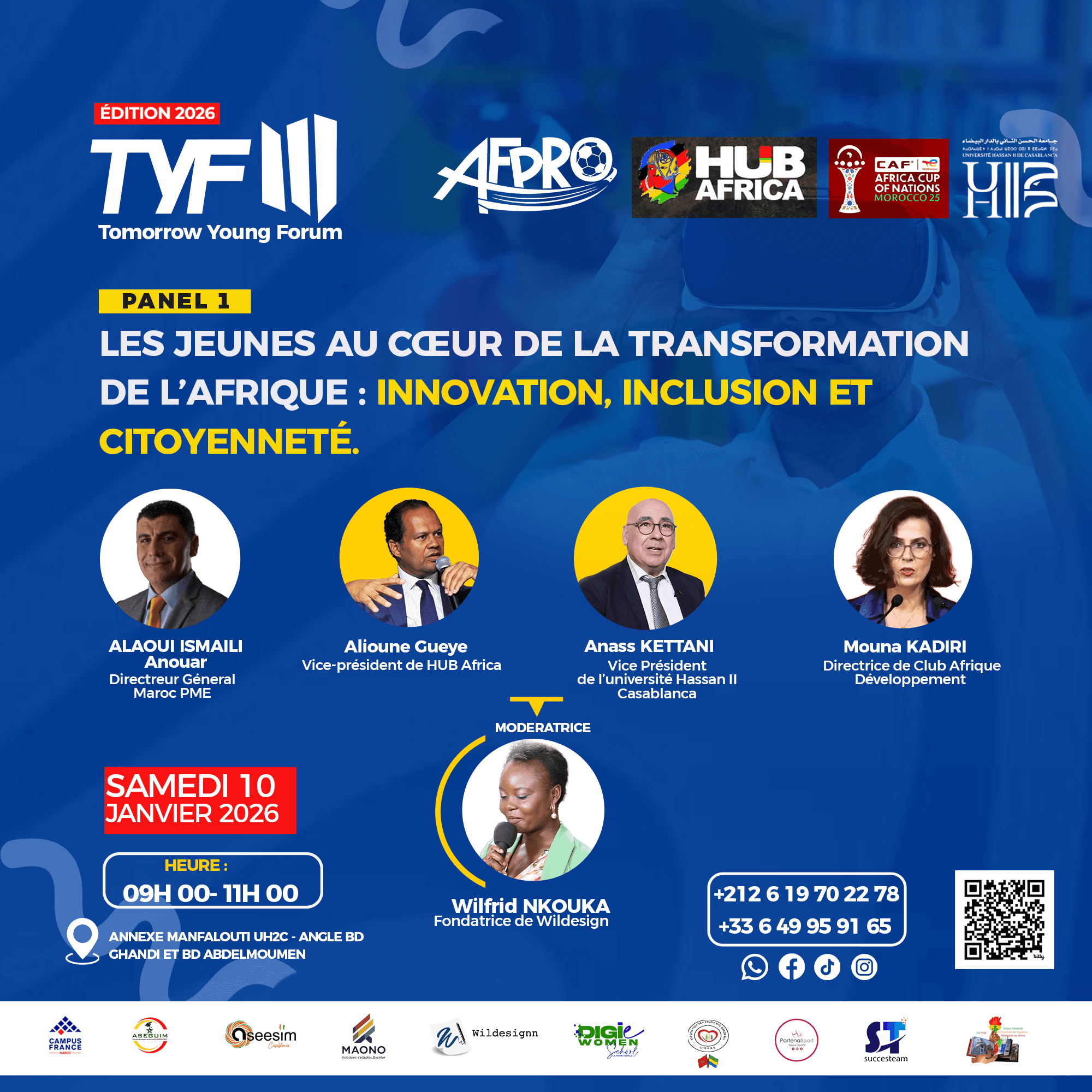 Les jeunes au cœur de la transformation de l'Afrique : innovation, inclusion et citoyenneté